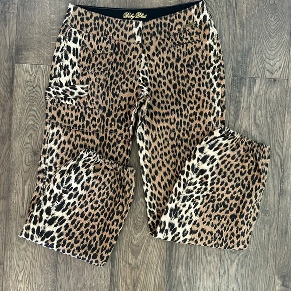 Baby phat printed pants clearance